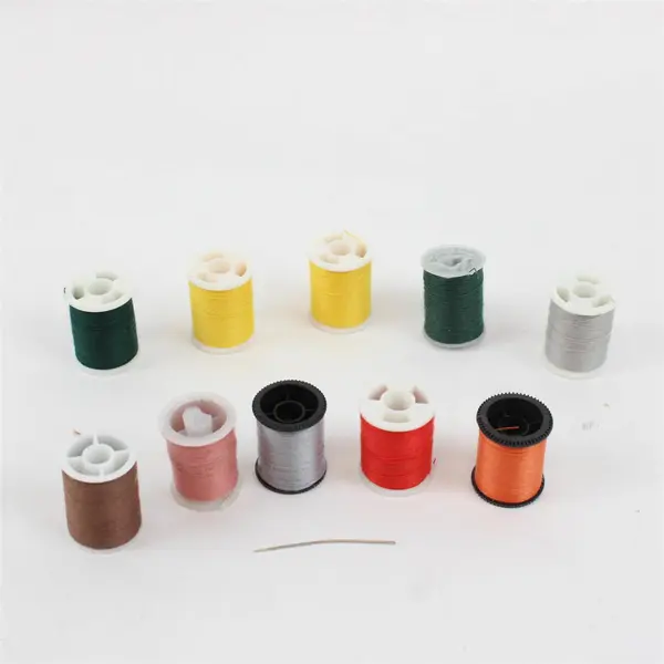 Lot of 10 Sewing Thread Spools Assorted Colors