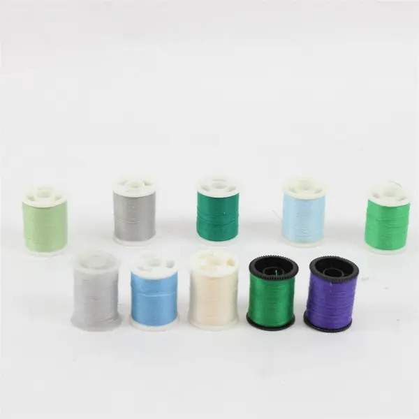 Lot of 10 Sewing Thread Spools Assorted Colors Pre-Owned
