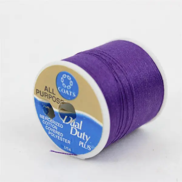 Lot of 7 Coats Sewing Thread Spools Assorted Colors Pre-Owned