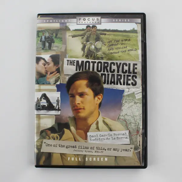 The Motorcycle Diaries Full Screen DVD 2004 #25943