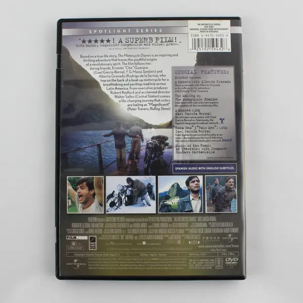 The Motorcycle Diaries Full Screen DVD 2004 #25943