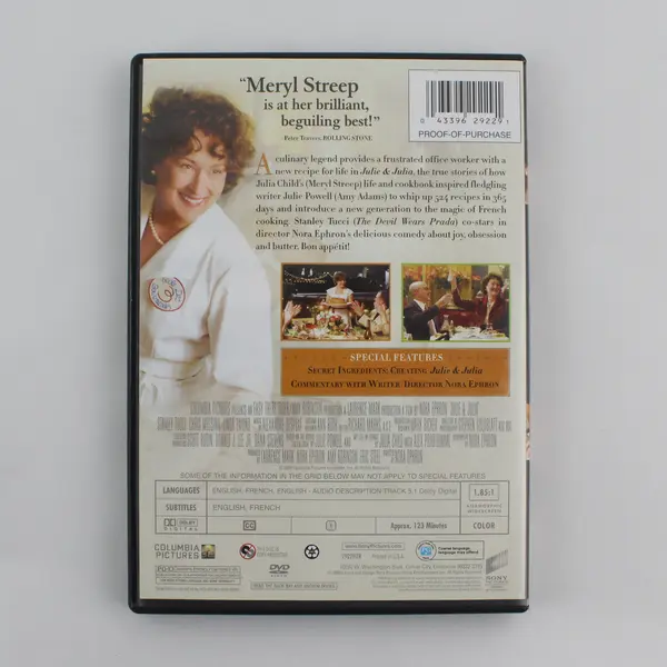 Julie & Julia DVD 2009, #29229 