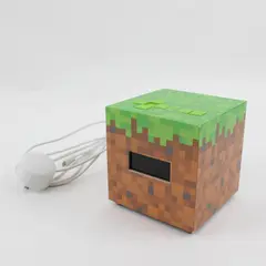 Paladone Minecraft Mood Light Digital Alarm Clock Tested Working