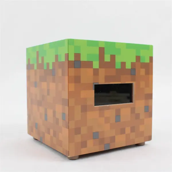 Paladone Minecraft Mood Light Digital Alarm Clock Tested Working