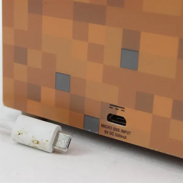Paladone Minecraft Mood Light Digital Alarm Clock Tested Working