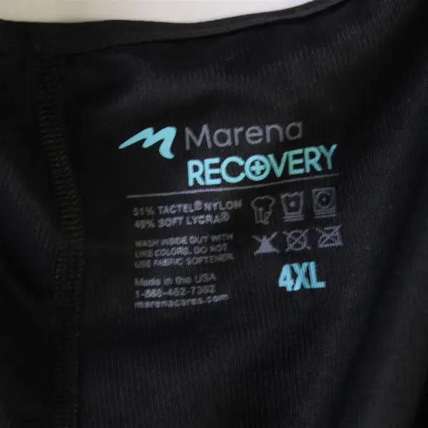 Marena Recovery Post-Recovery Compression Bodysuit Black Women's 4XL