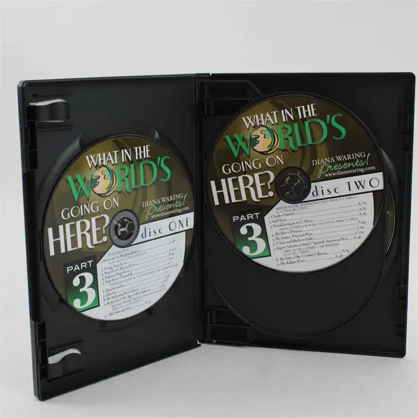 Diana Waring What In The World's Going On Here? Part 3 4-Disc Audiobook Set
