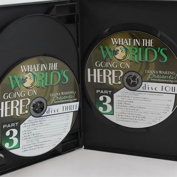 Diana Waring What In The World's Going On Here? Part 3 4-Disc Audiobook Set