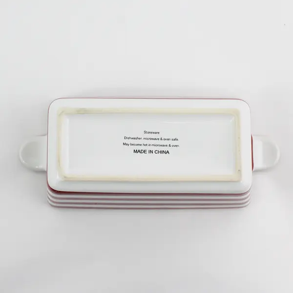 Miniature Red and White Striped Loaf Pan Gingerbread Men and Candy Cane Pattern
