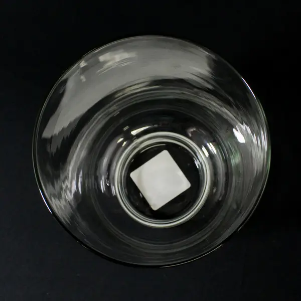 2018 Walmart Mainstays Clear Glass Pedestal Hurricane Vase 10"