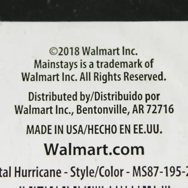 2018 Walmart Mainstays Clear Glass Pedestal Hurricane Vase 10"