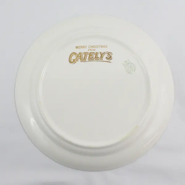 Vtg Taylor Smith Taylor 1960 Year Calendar Plate From Cately's
