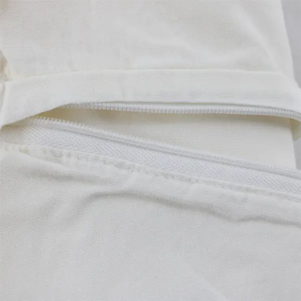 Lot of 3 Pillowtex Queen White Cotton Pillow Shams/Cases