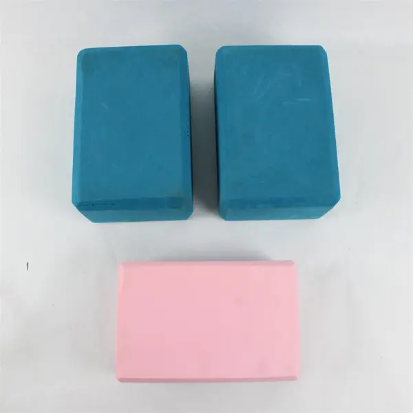 Lot of 3 Yoga Blocks - Used Support Stability for Yoga & Pilates