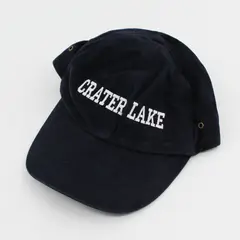 Fahrenheit Crater Lake Embroidered Navy Blue Cap One Size