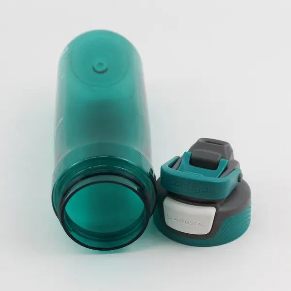 Contigo Green Teal Water Bottle 24 oz Auto Seal Dishwasher Safe BPA Free