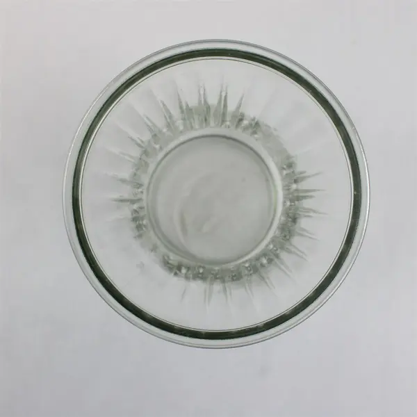 Hoosier Glass 4086-A Clear Ribbed Tulip Flower Vase 8.5in