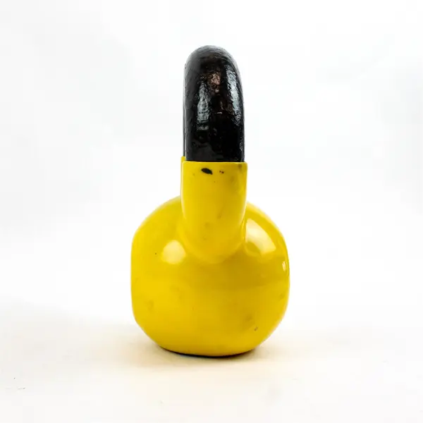GoFit Premium Vinyl Dipped Kettlebell 10 lb Strength Training Used