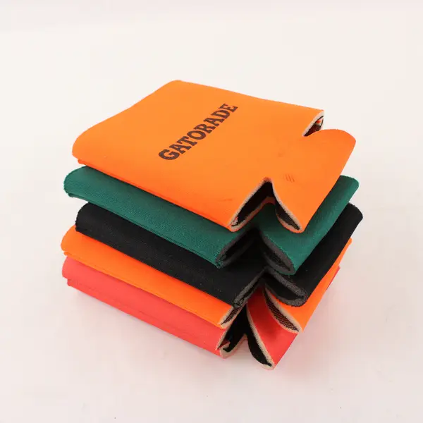 Lot of 5 Neoprene Beverage Koozies Gatorade Kubota Promo Logos
