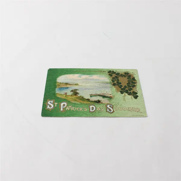 Vintage 1911 St. Patrick's Day Souvenir Embossed Postcard John Winsch