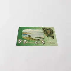 Vintage 1911 St. Patrick's Day Souvenir Embossed Postcard John Winsch