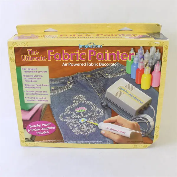 Innovations The Ultimate Fabric Painter Air Powered Fabric Decorator Kit 5010-08