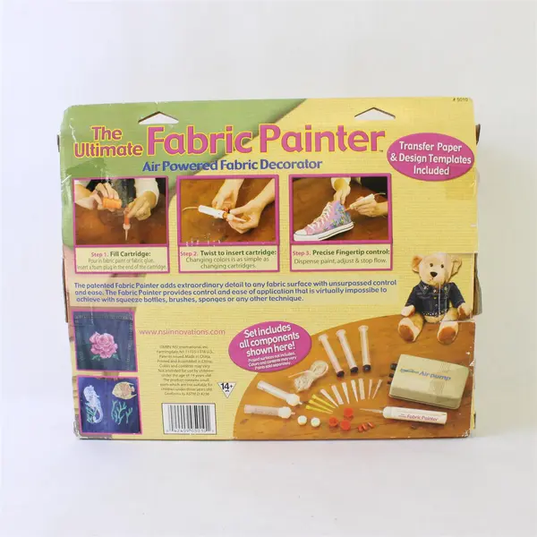 Innovations The Ultimate Fabric Painter Air Powered Fabric Decorator Kit 5010-08