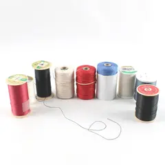 Lot of 9 Quilting Thread Spools Assorted Colors