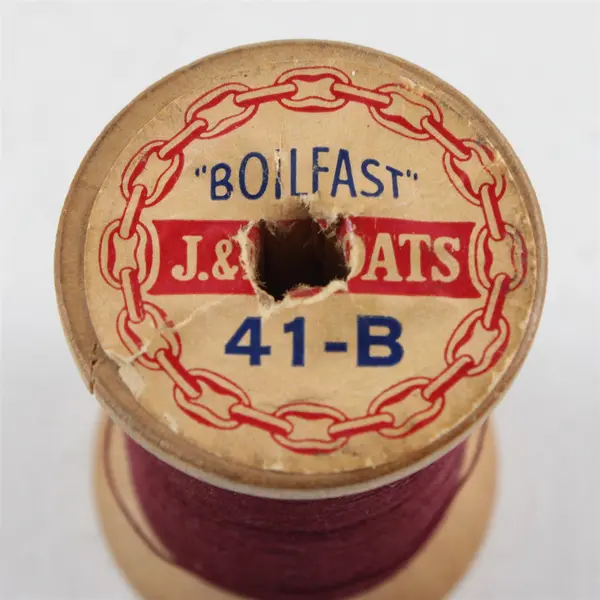 Lot of 5 Coats & Clarks Sewing Thread Spools Assorted Colors