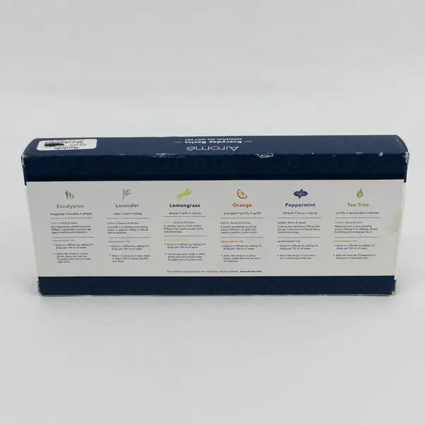 Airome Everyday Basics Essential Oil Gift Set 6 Bottles 10 mL Each