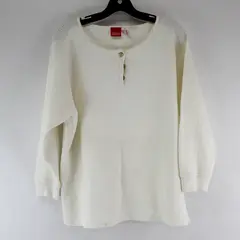 Liz & Co Women’s Off White Pullover Sweater Size S