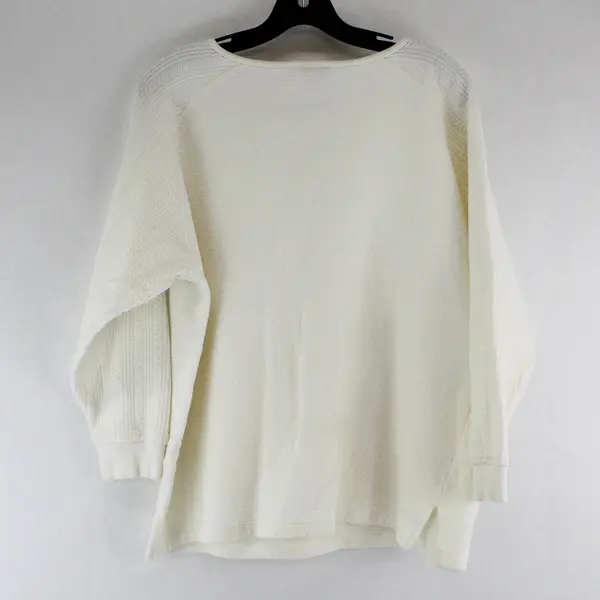 Liz & Co Women’s Off White Pullover Sweater Size S