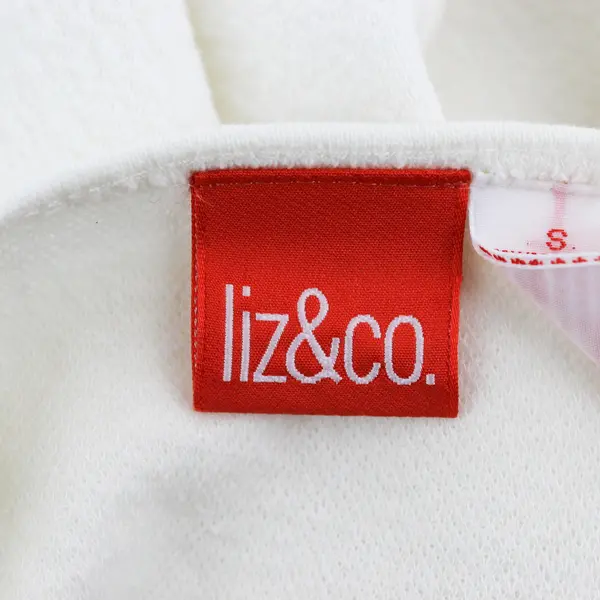 Liz & Co Women’s Off White Pullover Sweater Size S
