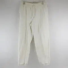 Liz & Co Off White Drawstring Sweatpants Women's M