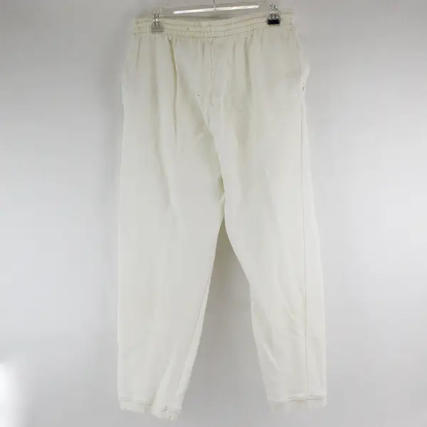 Liz & Co Off White Drawstring Sweatpants Women's M