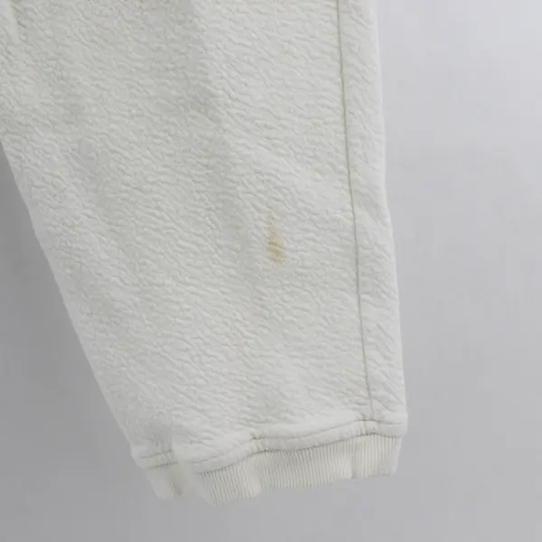 Liz & Co Off White Drawstring Sweatpants Women's M