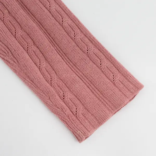 Jones New York Pink Petite Button Up Sweater Size Small
