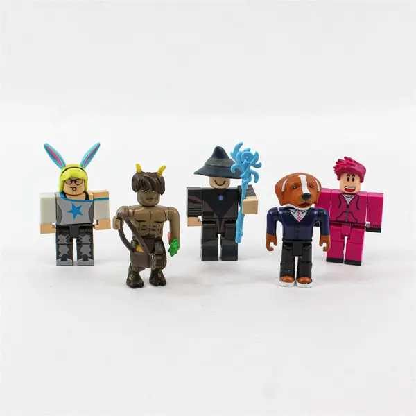 Lot of 5 Jazwares Roblox Figures No Code