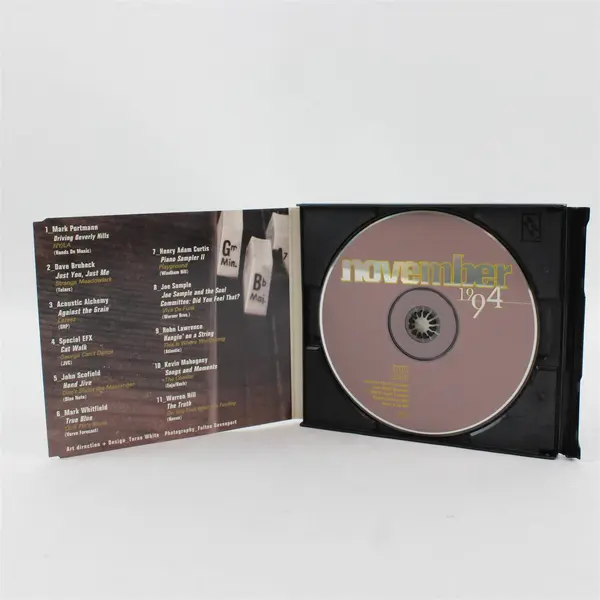 JAZZIZ On Disc November 1994 CD Compilation