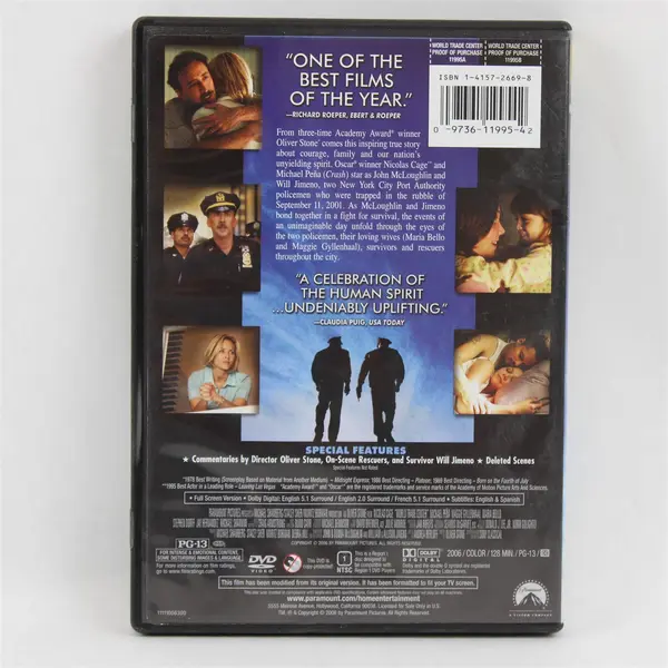World Trade Center (DVD, 2006, Full Screen Version)