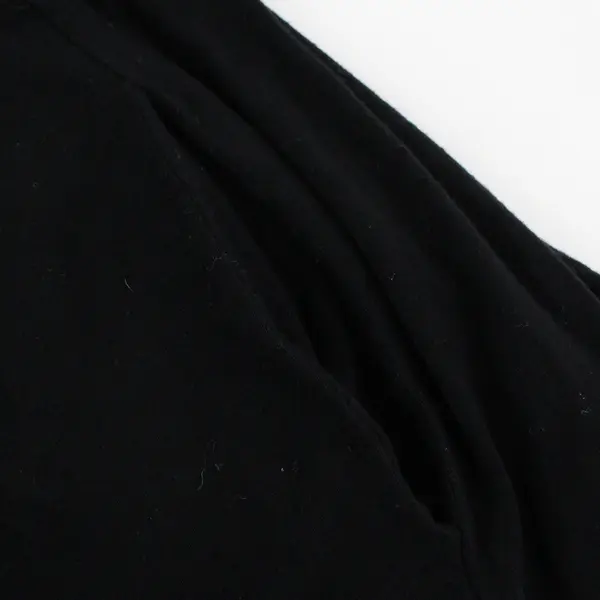 Simlu Women's Plus Size 2XL Black Maxi Skirt w/Pockets