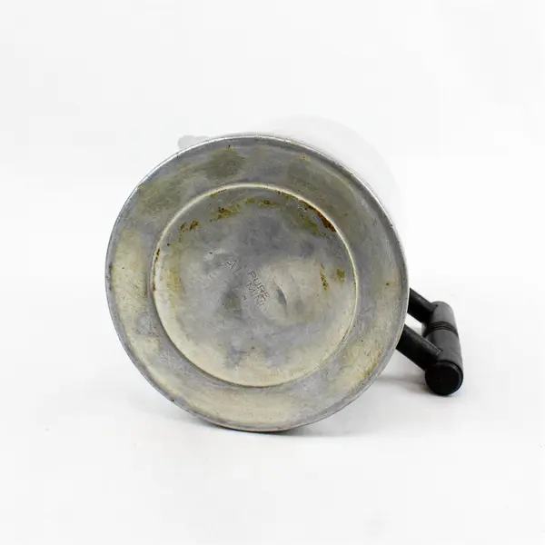 Vintage Pure Aluminum Stovetop Percolator Coffee Pot FLAWED