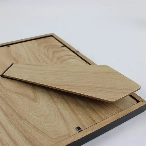 Lot of 4 MDF Tabletop Picture Frames Various Sizes FLAWED