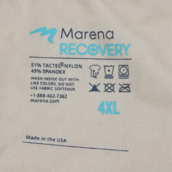Marena Recovery Post-Recovery Thigh-Length Compression Bodysuit Women's 4XL