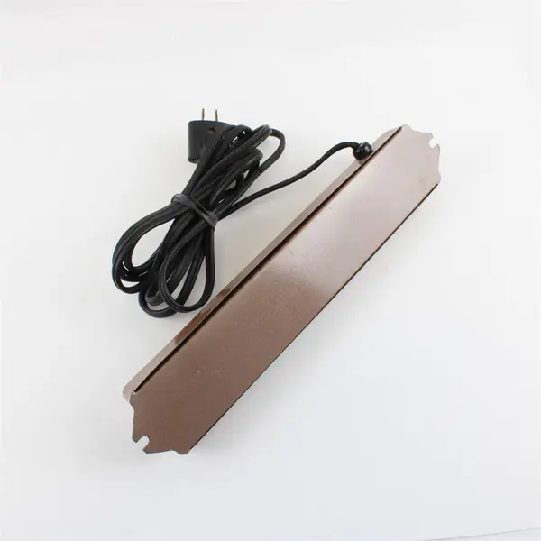 Vintage 4 Outlet Power Strip with Separate On/Off Switches Metal