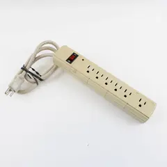 Power Sentry 6 Outlet Surge Protector Power Strip Used Untested