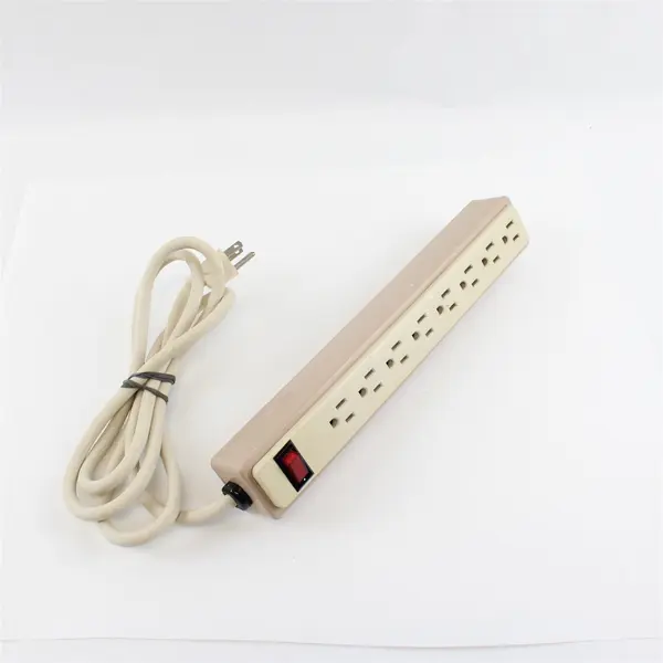 Snapit 8 Outlet Power Strip Home Office Electrical Strip Untested