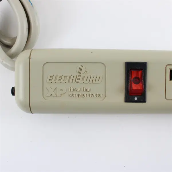 Electricord XP 3-Line Surge Protector A-1195-004-AS Used Untested