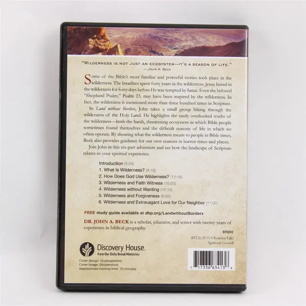 Land Without Borders: How God Guides You Through the Wilderness - DVD