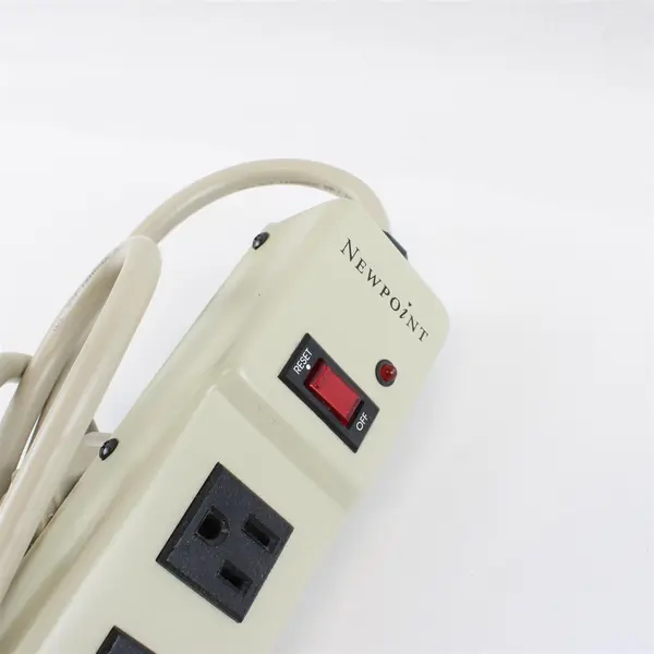 Newpoint M335T 6-Outlet Power Strip Used Untested